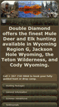 Mobile Screenshot of doublediamondoutfitters.com